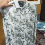 China Saffron Fabrics Print Shirt