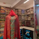 Embroidery and digital print three piece