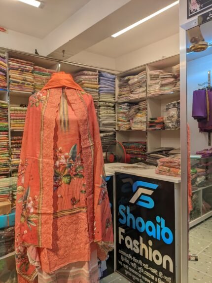 Mashaal Cotton three piece